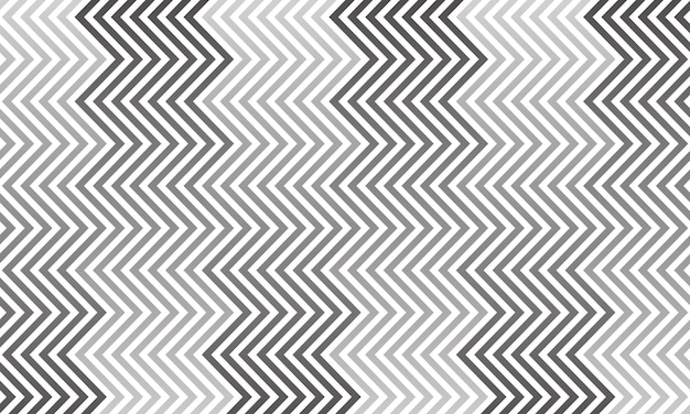 Textura de las líneas en zigzag en escala de gris