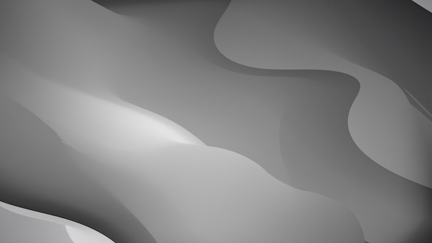 Textura de lujo suave moderna de onda blanca y gris claro abstracta con fondo vectorial suave y limpio