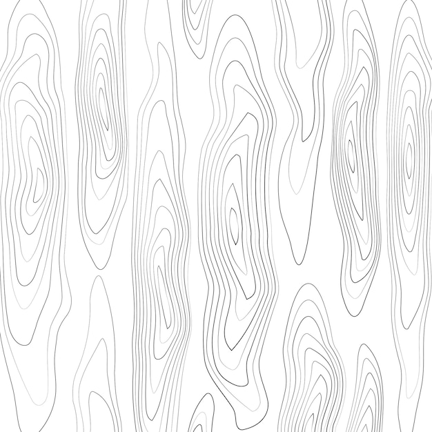 Textura de madera Bosquejo sin fisuras Superficie de la cubierta de grano Fibras de madera Fondo vectorial