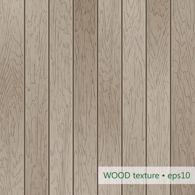 Textura de madera de color Ilustración vectorial Fondo de madera
