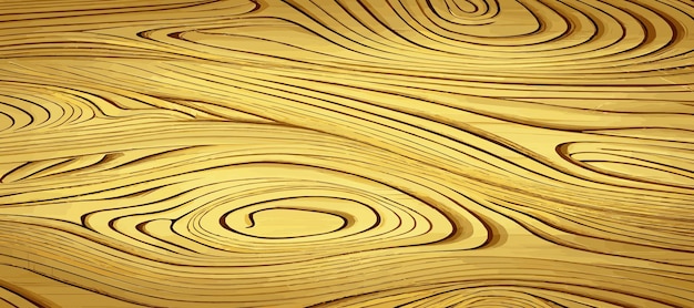 Vector textura de madera ligera panorámica con fondo de tablón de nudos vector