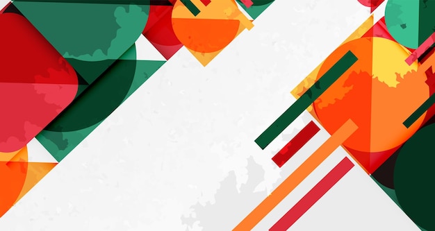 Textura de mancha granulada fondo abstracto geométrico con círculos cuadrados y líneas Ilustración vectorial para papel tapiz Banner Fondo Libro de tarjetas Ilustración página de aterrizaje