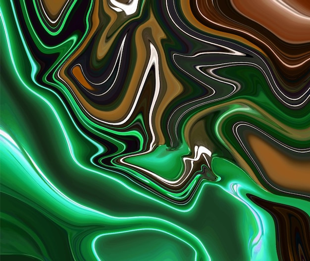 Textura de mármol de fondo líquido abstracto diseño de acuarela de ondas de tinta