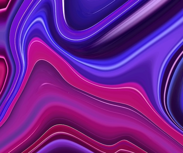 Textura de mármol de fondo líquido abstracto Diseño de acuarela de ondas de tinta