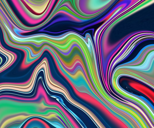 Textura de mármol de fondo líquido abstracto Diseño de acuarela de ondas de tinta