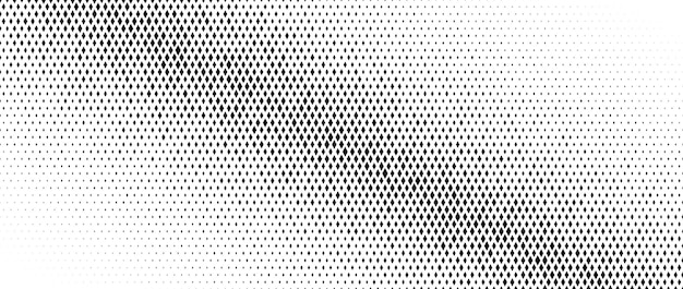 Textura de medio tono de gradiente de rombo Forma de diamante Punto de desvanecimiento de fondo Partícula geométrica abstracta