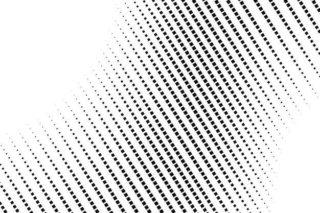 Textura de medio tono negra Fondo de medio tono