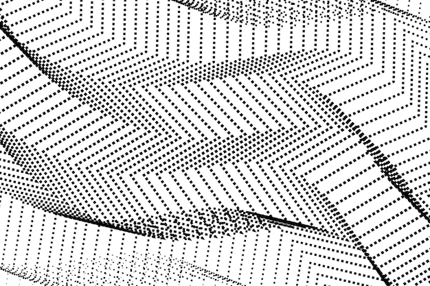 Textura de medio tono negra Fondo de medio tono