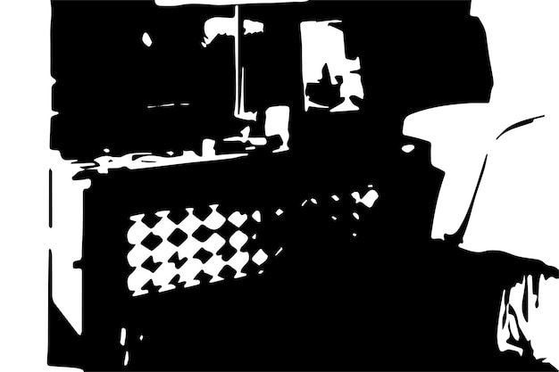 textura monocromática abstracta fondo de textura blanco y negro con manchas o manchas negras