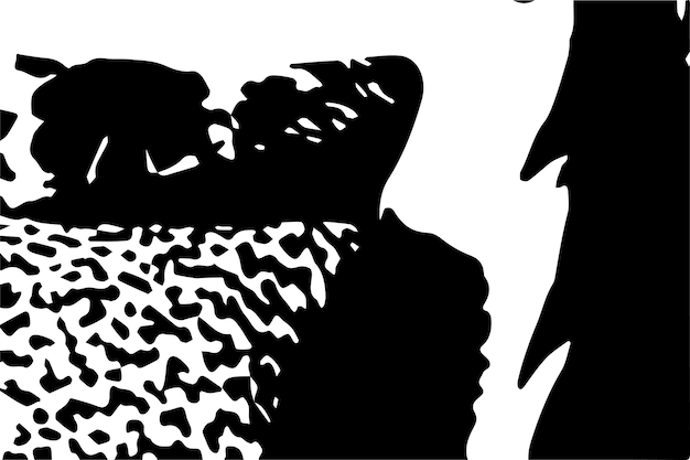 textura monocromática abstracta fondo de textura blanco y negro con manchas o manchas negras