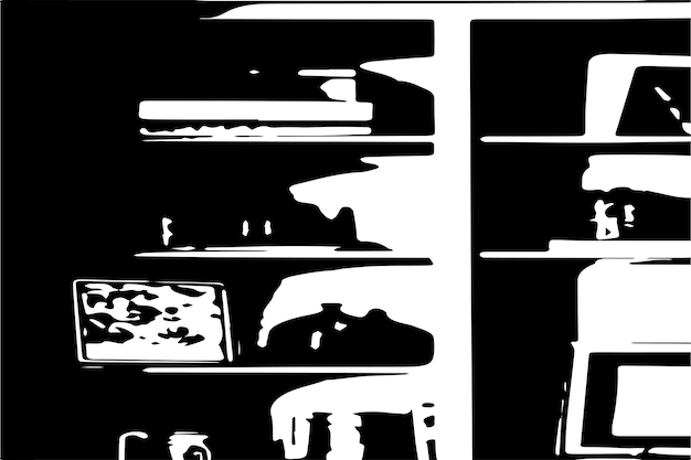 textura monocromática abstracta fondo de textura blanco y negro con manchas o manchas negras
