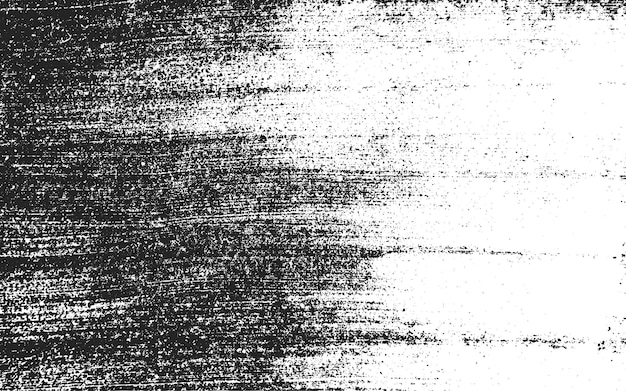 Textura negra angustiada Textura granulada oscura sobre fondo blanco Superposición de polvo texturizada Partículas de ruido de grano Efecto blanco oxidado Elementos de diseño Grunge Ilustración vectorial
