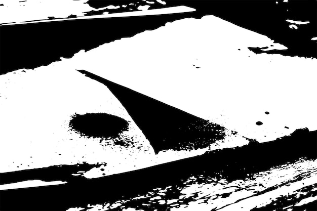 textura negra y blanca textura negra en fondo blanco ilustración vectorial textura de fondo