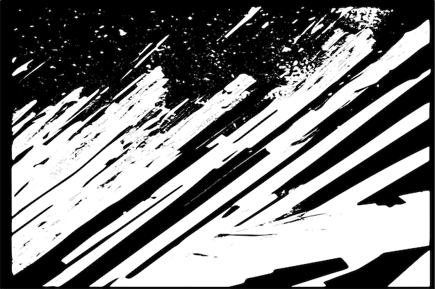 textura negra en fondo blanco imagen vectorial grunge superposición textura de fondo destresada