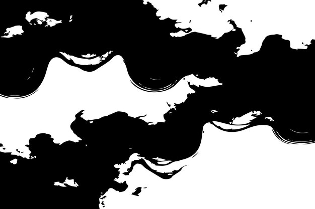 textura negra de humo en el marco grunge negro imagen vectorial para la textura de fondo