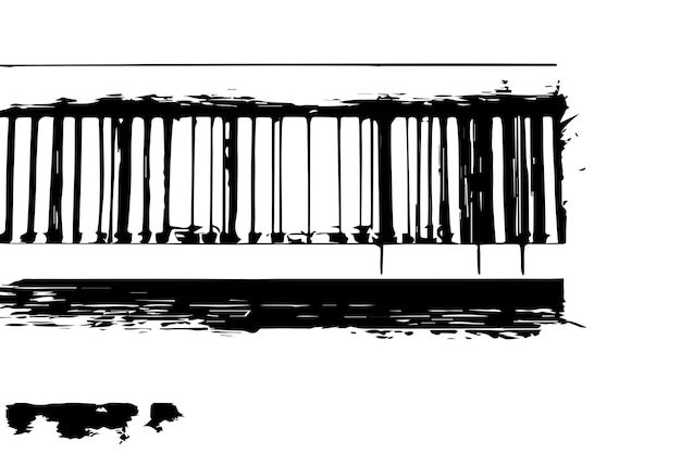 textura negra sobre fondo blanco o textura negra y blanca