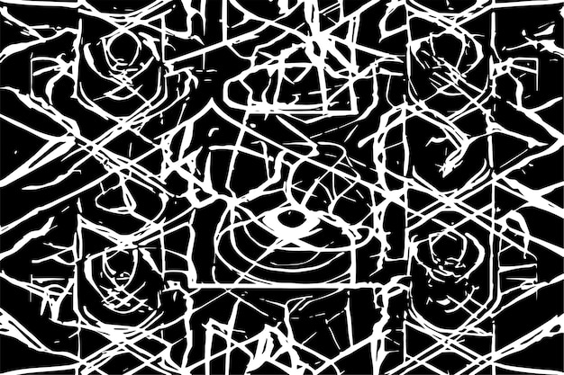 textura negra vectorial gráfica oscura sobre fondo blanco