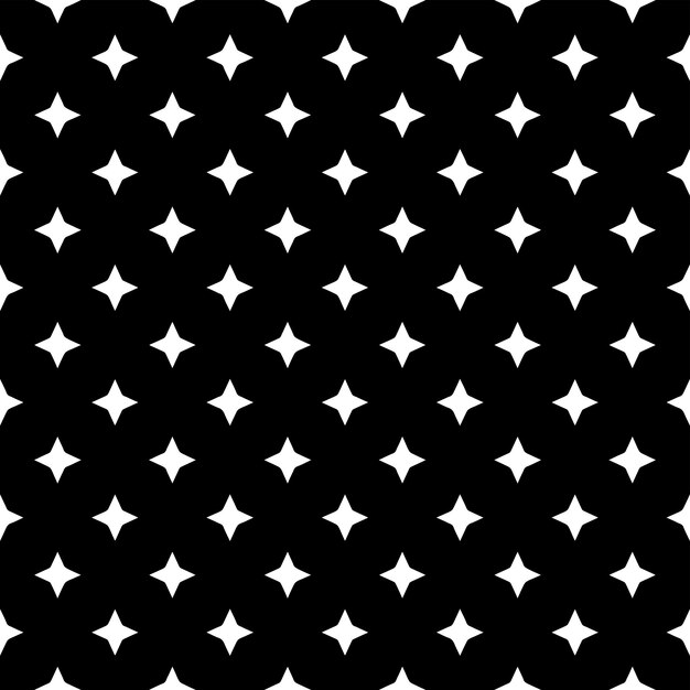 Textura de patrón en blanco y negro Diseño gráfico ornamental Bw Adornos de mosaico Plantilla de patrón