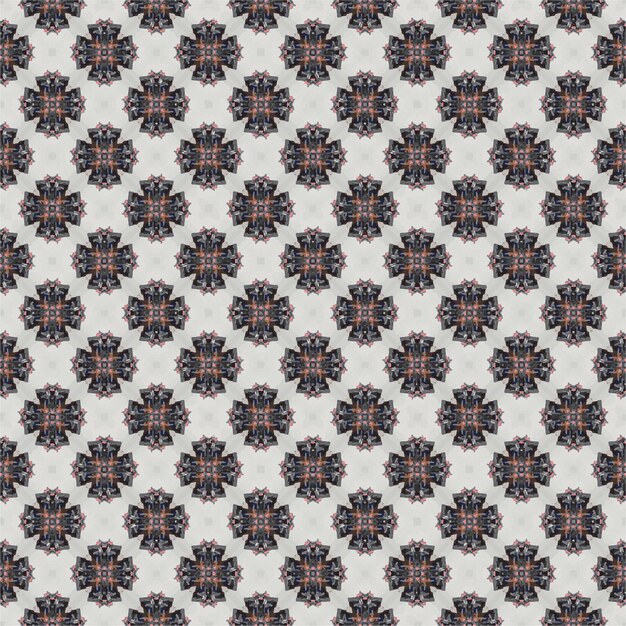 Textura de patrón de color Diseño gráfico ornamental colorido Adornos de mosaico Plantilla de patrón