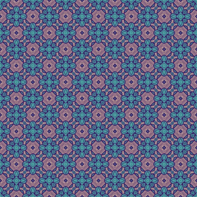 Textura de patrón de color Diseño gráfico ornamental colorido Adornos de mosaico Plantilla de patrón