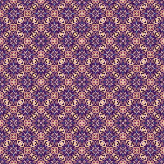 Textura de patrón de color Diseño gráfico ornamental colorido Adornos de mosaico Plantilla de patrón