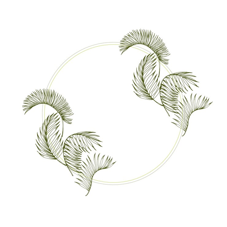 Vector textura de patrón sin costuras de la palmera de hawai diseño de ilustración dibujo a mano patrón tropical con palmera papel tapiz de impresión textil envoltura