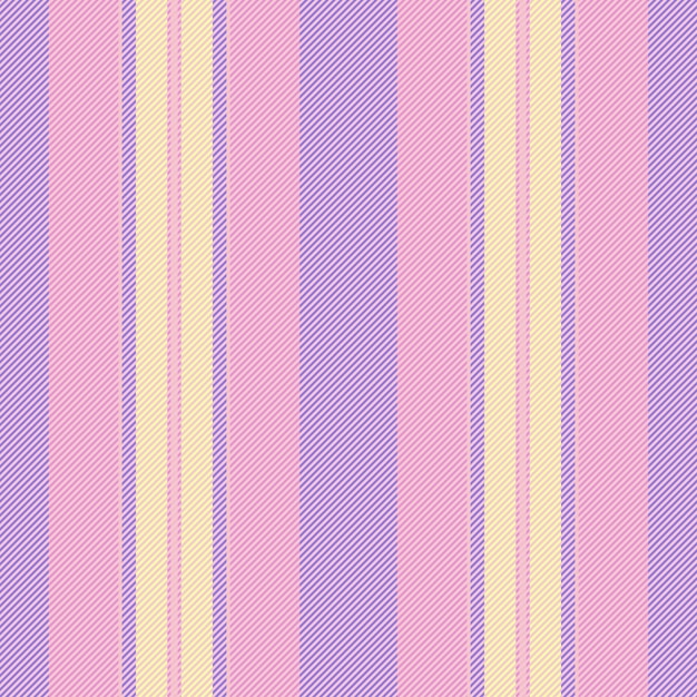 Textura del patrón sin costuras de vector de rayas verticales con líneas de tela de fondo textil