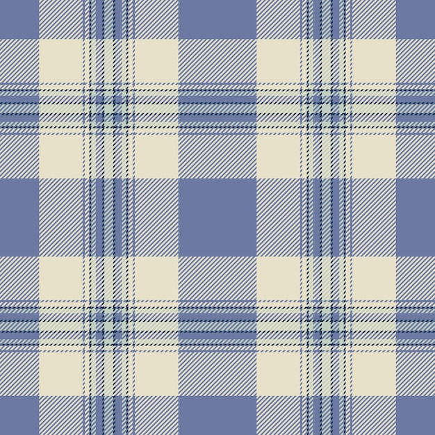Textura del patrón de fondo del azulejos elige el vector textil sin costuras tela de tartan de orgullo comprobe el cuadro en colores azules y claros