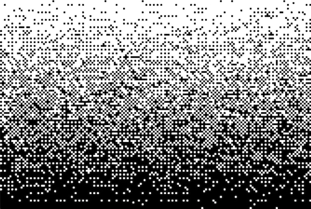 Textura del patrón de la matriz de puntos blancos y negros