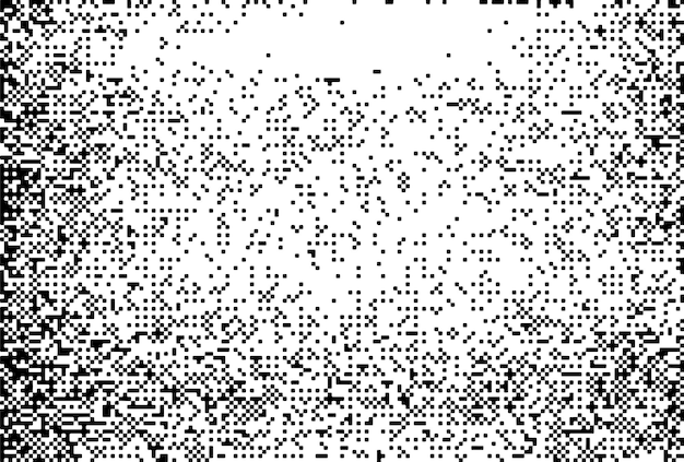 Textura del patrón de la matriz de puntos blancos y negros