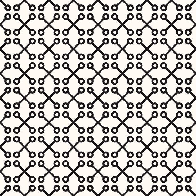 Textura de patrón monocromo transparente abstracto geométrico vectorial Fondo de repetición