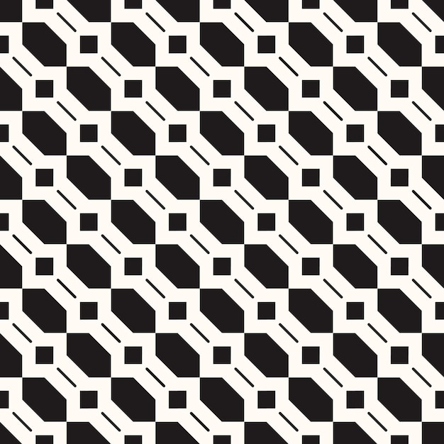 Textura de patrón monocromo transparente abstracto geométrico vectorial Fondo de repetición