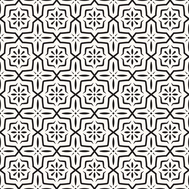 Textura de patrón monocromo transparente abstracto geométrico vectorial Fondo de repetición