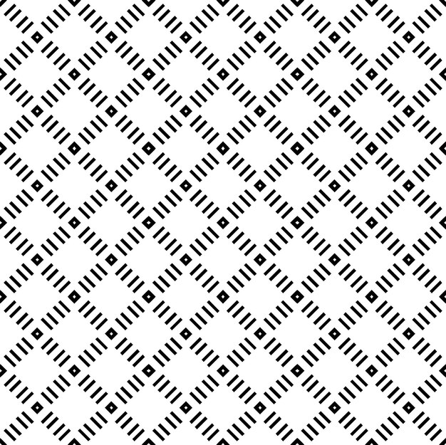 Textura de patrón transparente en blanco y negro Diseño gráfico ornamental en escala de grises Adornos de mosaico Plantilla de patrón
