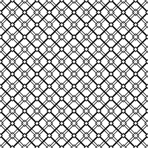 Textura de patrón transparente en blanco y negro Diseño gráfico ornamental en escala de grises
