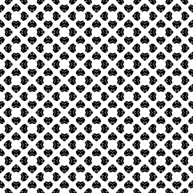 Textura de patrón transparente en blanco y negro Diseño gráfico ornamental en escala de grises
