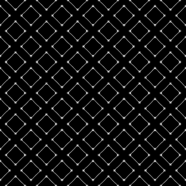 Textura de patrón transparente en blanco y negro Diseño gráfico ornamental en escala de grises