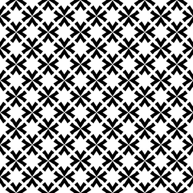 Textura de patrón transparente en blanco y negro Diseño gráfico ornamental en escala de grises
