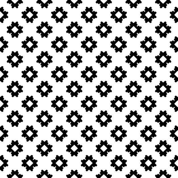 Textura de patrón transparente en blanco y negro Diseño gráfico ornamental en escala de grises