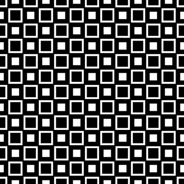 Textura de patrones sin fisuras en blanco y negro Diseño gráfico ornamental en escala de grises Adornos de mosaico Plantilla de patrón Ilustración vectorial EPS10