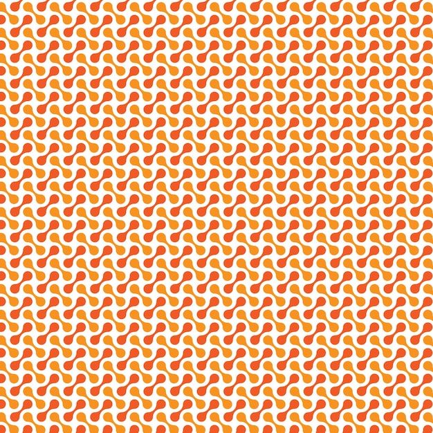 Textura de patrones sin fisuras rojo y naranja