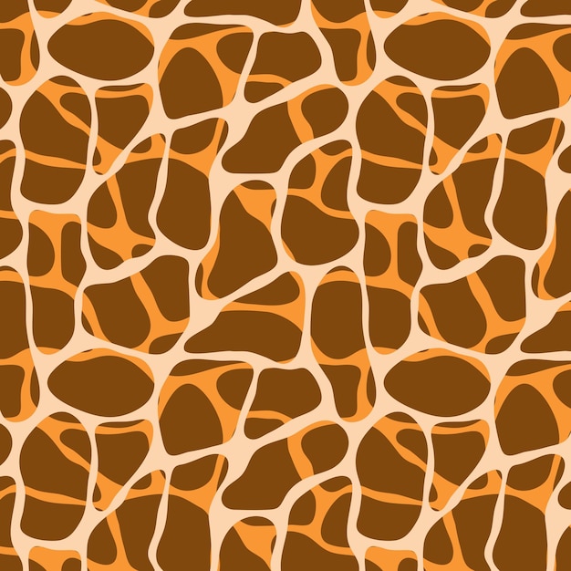 Textura de piedra en colores marrones fondo sin costura Ilustración vectorial