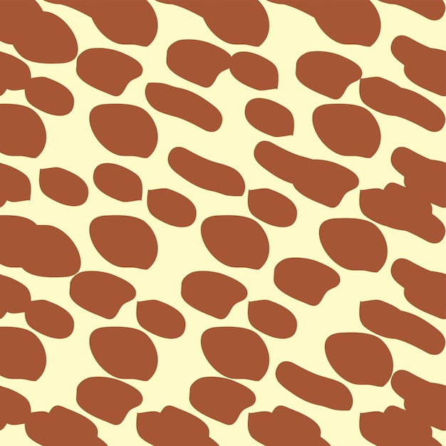 Textura de piel de animal tropical de patrones sin fisuras de piel de jirafa