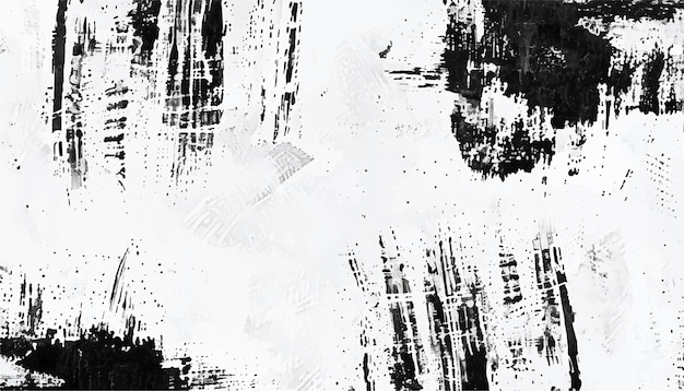 Textura de pincelado vectorial Fondo de grunge desigual en apuros Textura de grunge abstracta