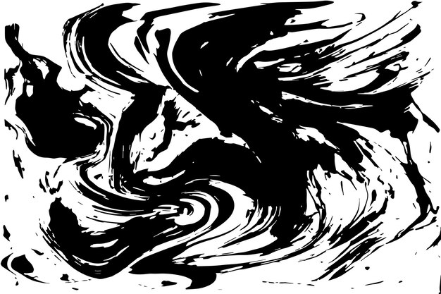 textura de pintura oscura sobre fondo blanco textura abstracta en blanco y negro resumen monocromático