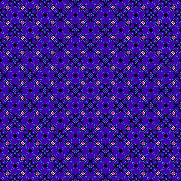 Textura y plantilla de patrón sin costuras de varios colores Diseño gráfico ornamental colorido multicolor Adornos de mosaico de colores Ilustración vectorial