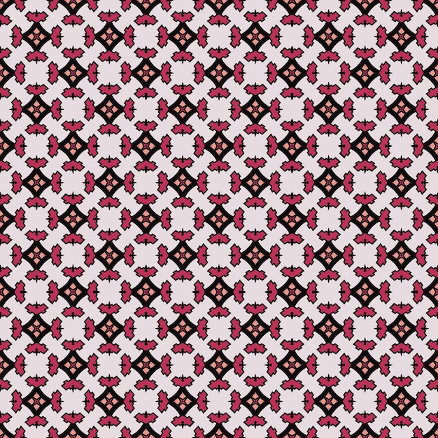Textura y plantilla de patrón sin costuras de varios colores Diseño gráfico ornamental colorido multicolor Adornos de mosaico de colores Ilustración vectorial