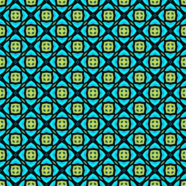 Textura y plantilla de patrón sin costuras de varios colores Diseño gráfico ornamental colorido multicolor Adornos de mosaico de colores Ilustración vectorial