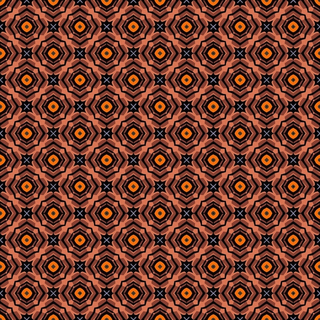 Textura y plantilla de patrón sin costuras de varios colores Diseño gráfico ornamental colorido multicolor Adornos de mosaico de colores Ilustración vectorial