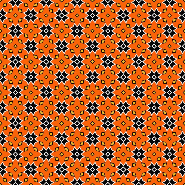 Textura y plantilla de patrón sin costuras de varios colores Diseño gráfico ornamental colorido multicolor Adornos de mosaico de colores Ilustración vectorial